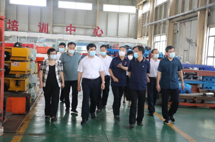 市委常委、縣委書記王俊紅到河北新大地調(diào)研 